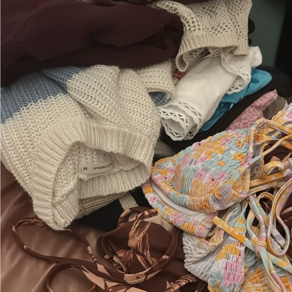 Girls clothes mystery bag (summer and some winter)